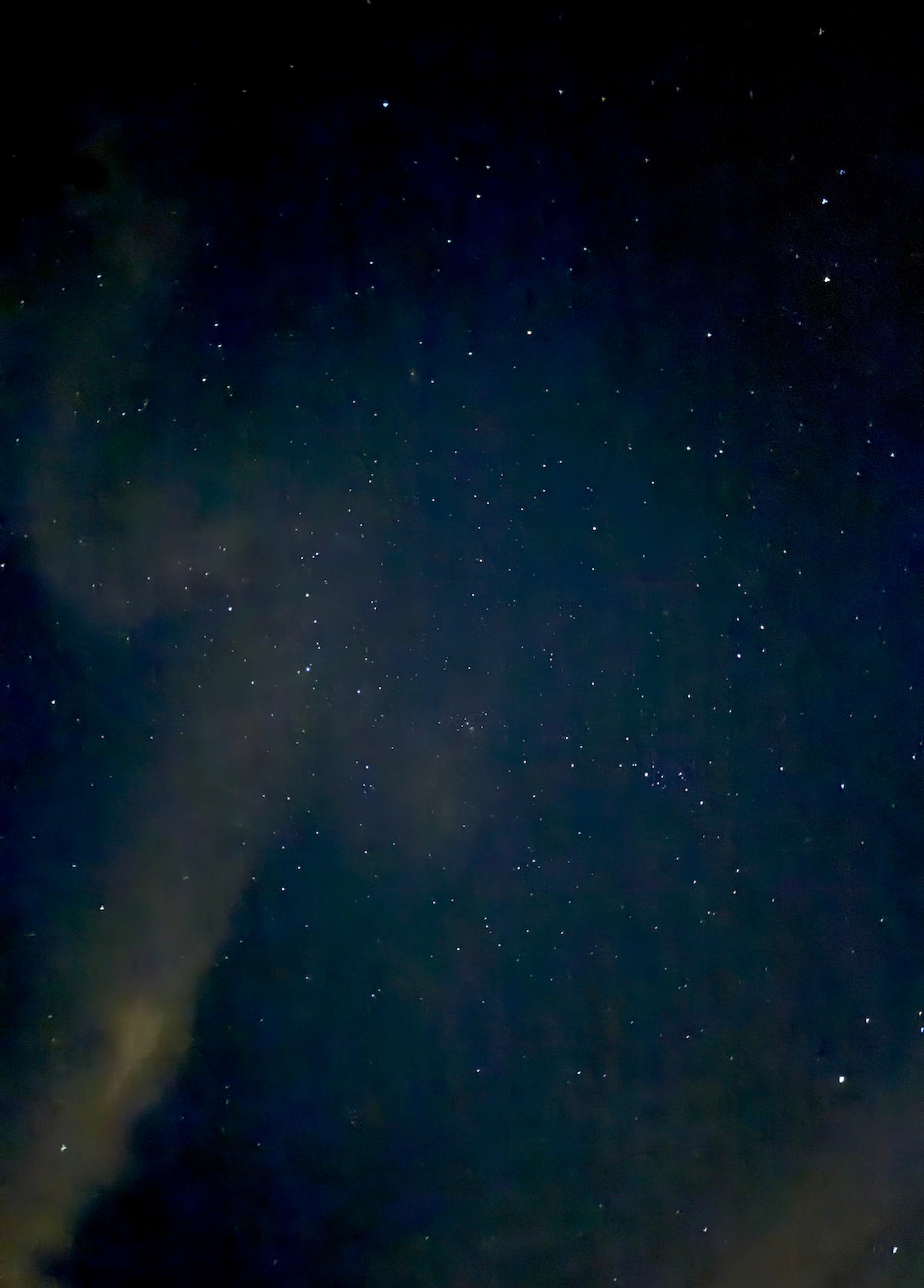 a picture of a starry night